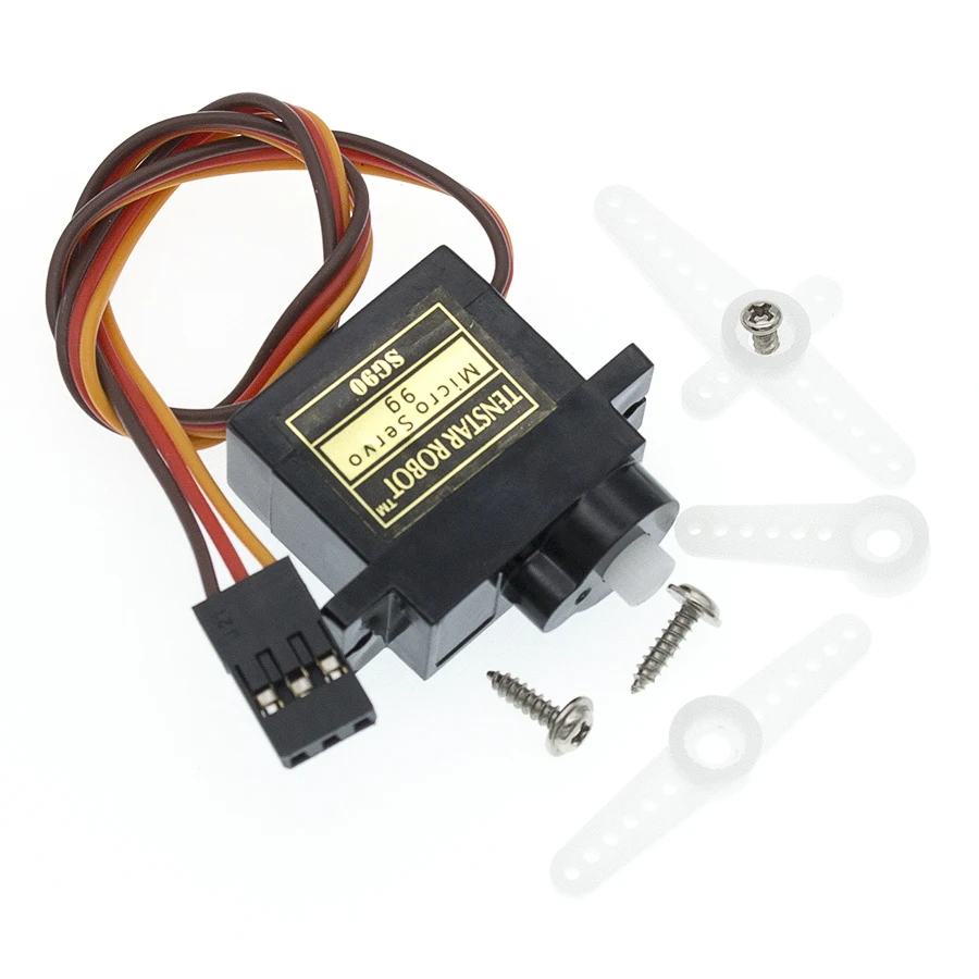 100PCS Black SG90 Pro 9g micro servo for airplane aeroplane 6CH rc helcopter kds esky align helicopter sg90 | Электронные
