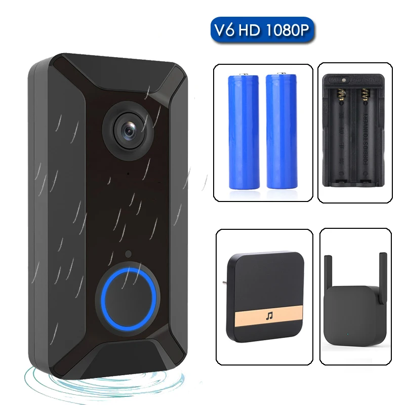 

Smart IP Video Intercom WI-FI Video Door Phone Door Bell WIFI Doorbell Camera For Apartments IR Alarm Wireless Security Camera