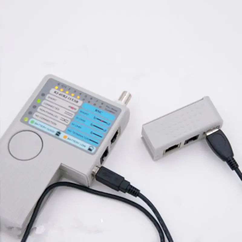 Многофункциональный дистанционный сетевой кабель тестер Rj11/Rj45/USB/BNC LAN кабель Cat5 Cat6 тестер проводов