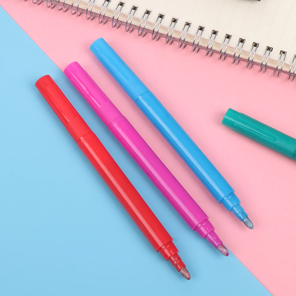 1 шт. нетоксичный маркер для вина с блестками свадеб и мероприятий металлические