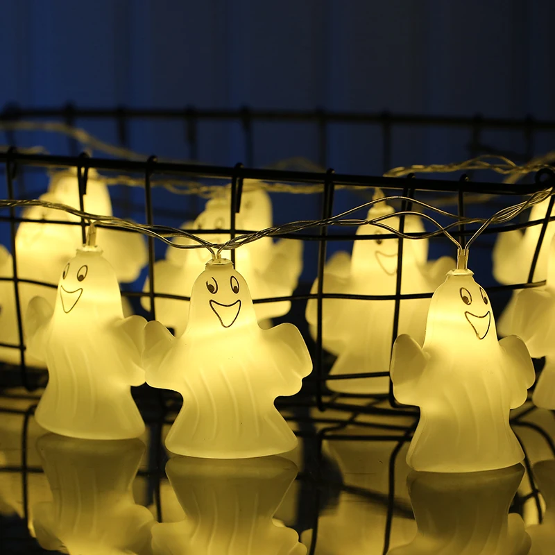 1 5 м 10LEDHalloween фонарь в форме тыквы Дети diy фонари светящиеся декоративные огни Бар