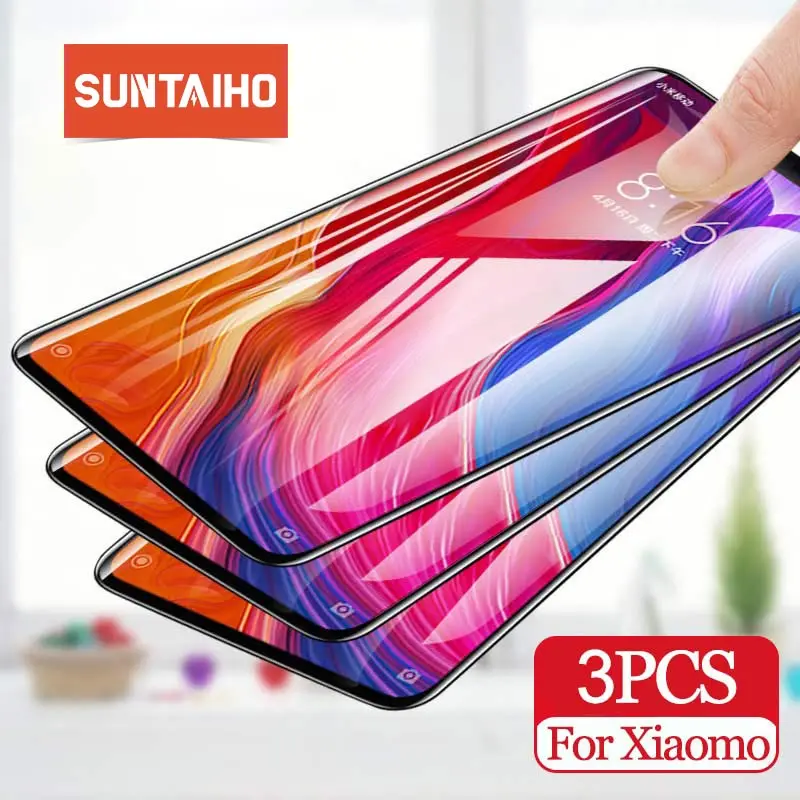 Suntaiho 3 шт Защитное стекло для XiaoMi RedMi Note 7 8 Pro экрана 7A 6 6A 5 5Plus Note7 Note8 Note8t | Мобильные