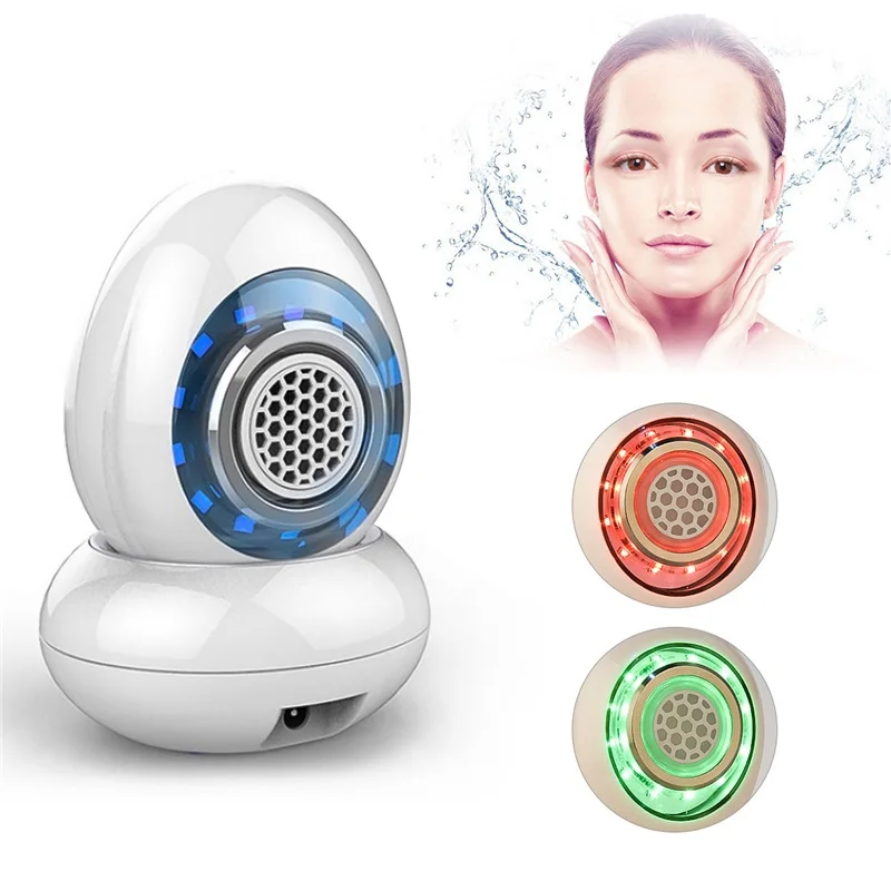 

Beauty Care RF Radio Frequency Device Face Pore Cleaning Blackhead Remover Wrinkle Skin Lift Tighten LED Light Photon Massager