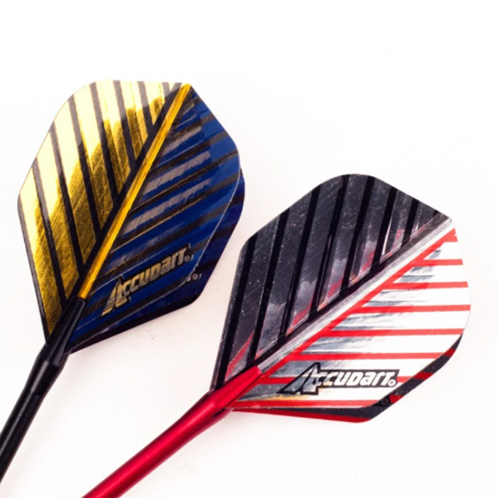 20pcs Dart Flights Standard Geometric Patterns Darts Flights Protectors Darts Accessories Kit