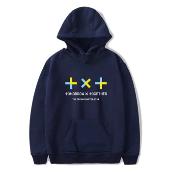 

new TXT Hoodies sweatshirts in boys/girls Spring Autumn warm Harajuku long sleeve casual TXT fashion couples casual loose hoodie