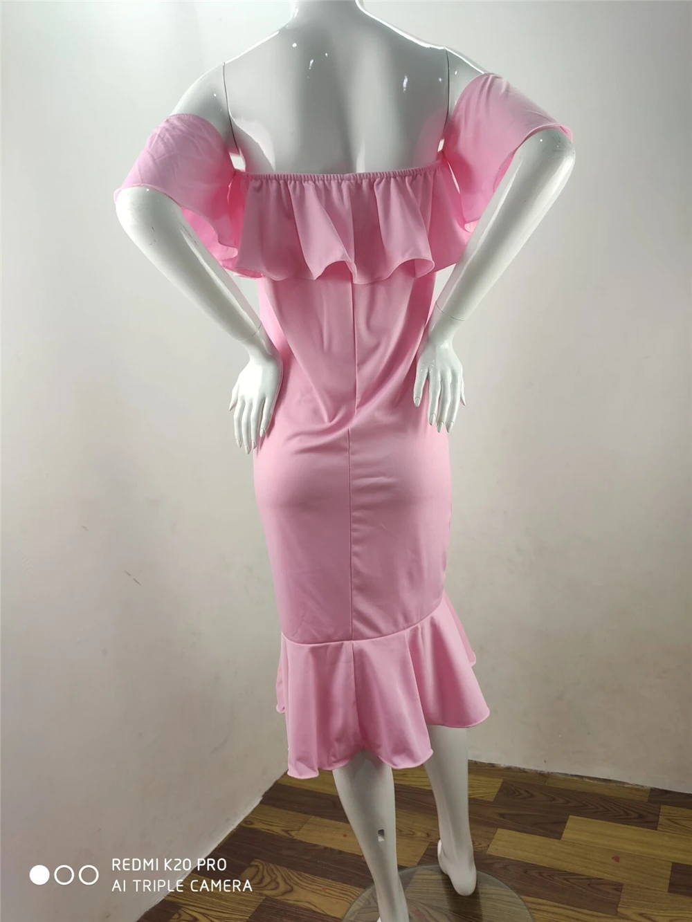 Ruffles Maternity Pregnancy Dress Photography Props Sexy Maternity Clothes For Photo Shoots Pregnant Dresses For Plus Size Women (6)