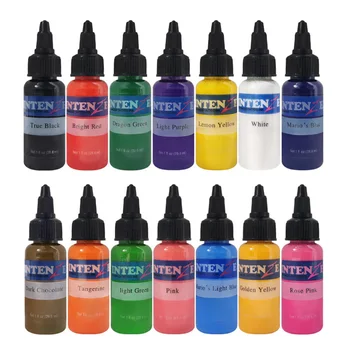 

Tattoo Inks 14 Colors 30ml/bottle Tatto Pigment Inks Set For Body Tattoo Art Kit