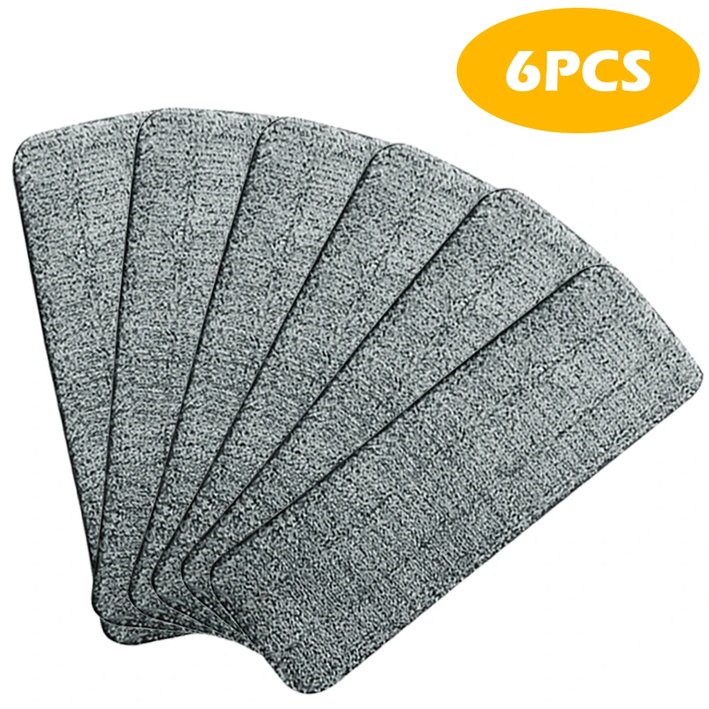 4/6/10 Pcs Spray Floor Mop With Reusable Microfiber Pads For Home Kitchen Laminate Wood Ceramic Tiles Floor Cleaning