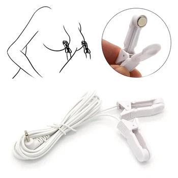 Electric Shock SM Toys Electro Urethral Catheter Stimulate Nipple Clip Pulse Kit Anal Vibrator Adult Sex Toys For Women Men 2