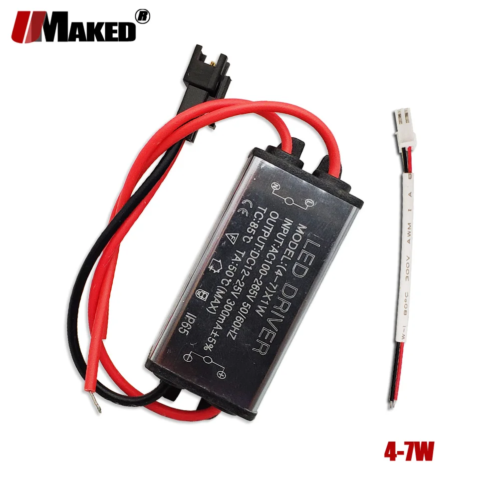 1pc AC Dimming LED Driver 7~15x1W Power Supply Lamp Light Bulb E27 7W 9W 12W 15W