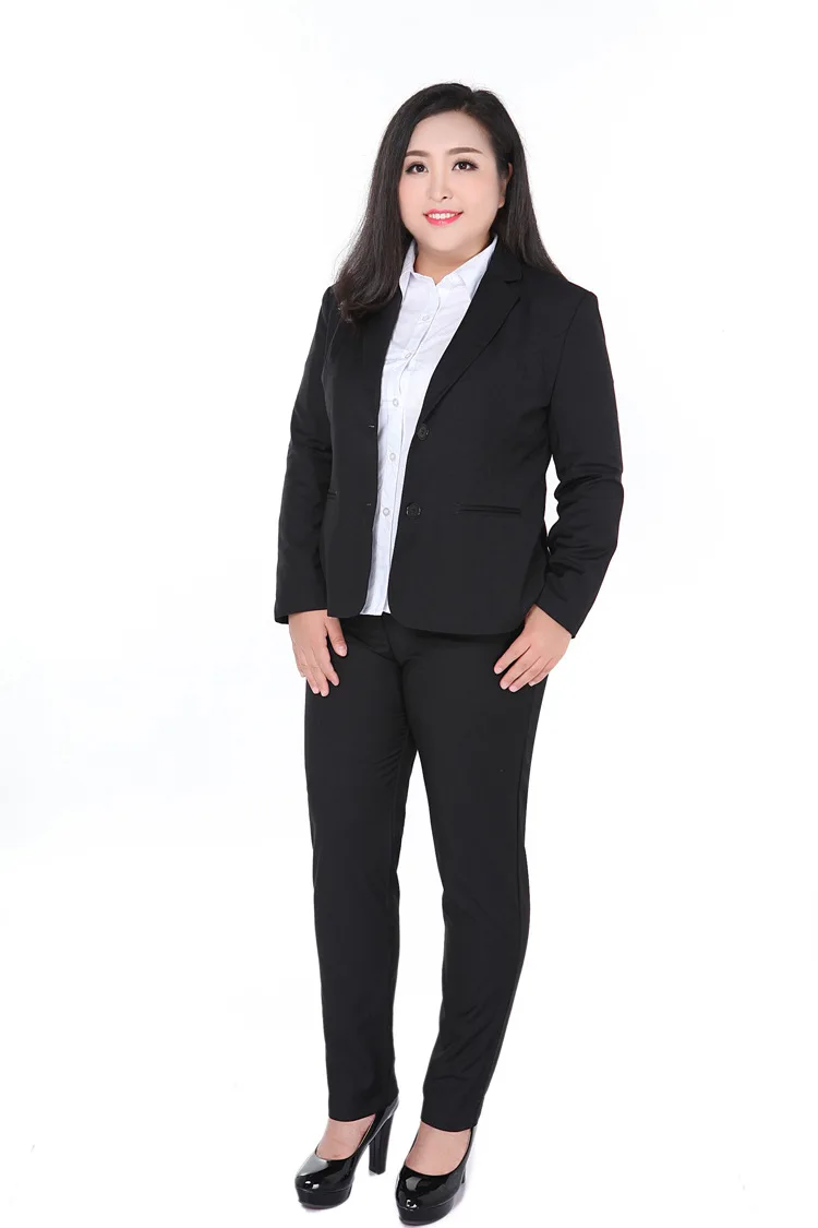 TUHAO женский однотонный Блейзер элегантный офисный костюм размера плюс 9XL 8XL 7XL топ карманы с длинным рукавом OL одежда пальто женская верхняя