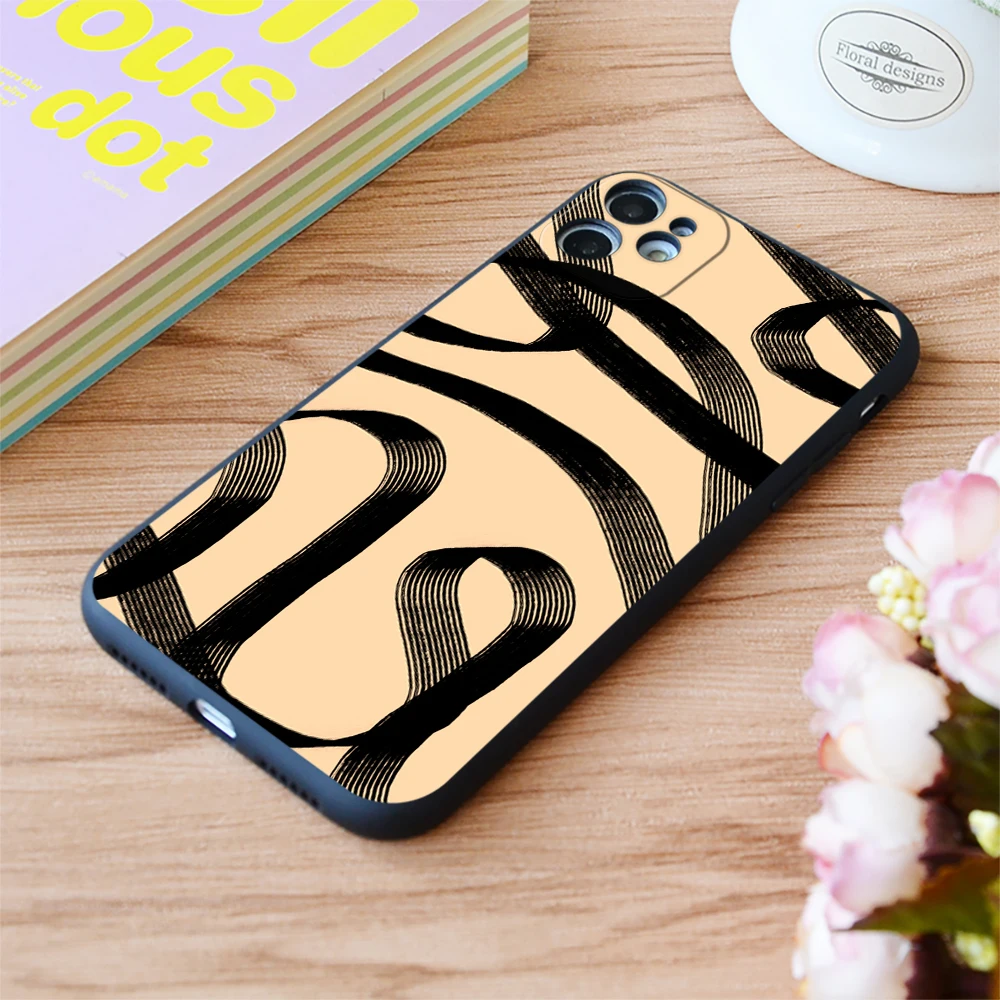 

For iPhone Matisse Inspired Print Soft Matt Apple iPhone Case For 6 7 8 11 12 Plus Pro X XR XS MAX SE