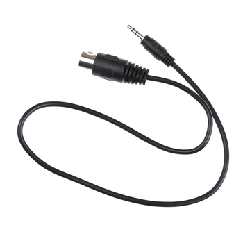 

1pc 0.5m 5P Din MIDI Male Plug to 3.5mm 1/8in TRS Stereo Male Audio Cable For CD Player MP3 Smartphone