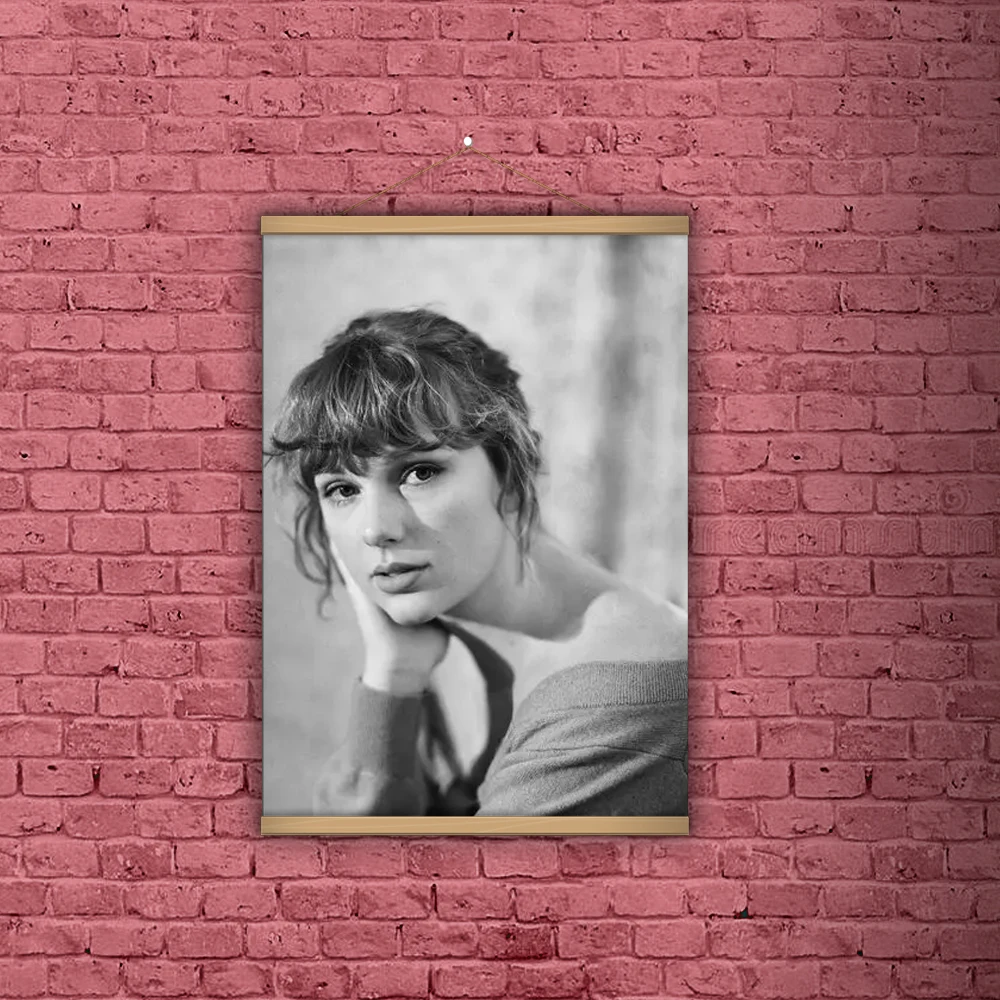 Taylor Allison Swift Red Music Hot Song Artists Album Popolare Scroll Art Print Canvas Poster Painting Decor Custom