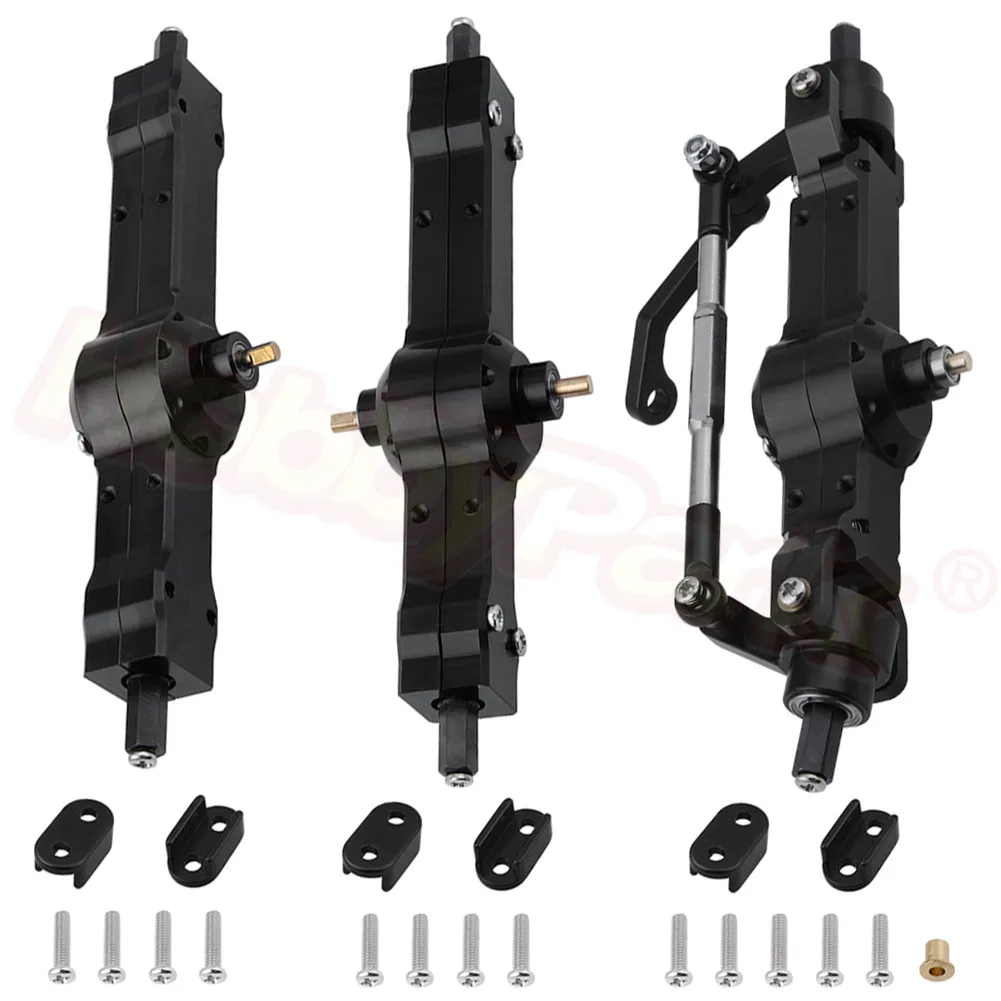 3 шт. набор металлических передних и задних средних мостов для WPL 1/16 B 16 B16 B36 RC