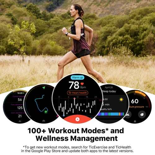 TicWatch Pro 3 Ultra GPS Wear OS Smartwatch Men Qualcomm 4100 Mobvoi 듀얼 프로세서 시스템, 시계 혈액 산소 모니터링 3