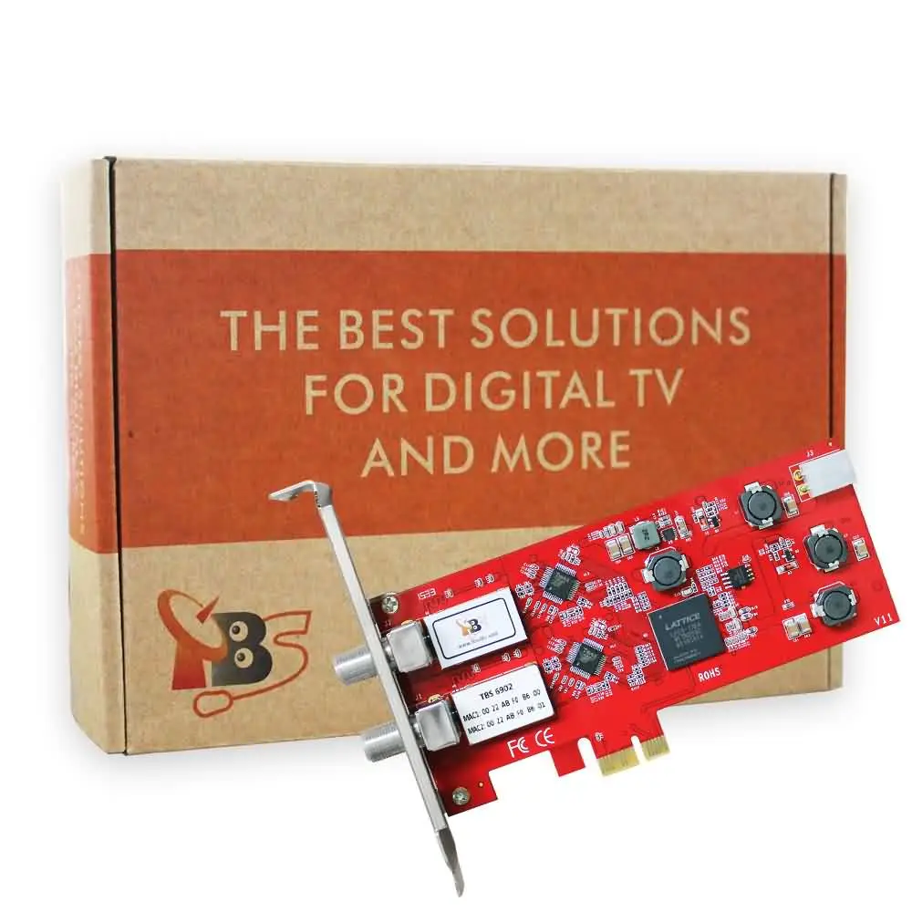 TBS6902 Dual Satellite HD TV Tuner 国内仕様 TBS6982 Dual Tuner DVB S2 TV card -pctv hd tv tuner card