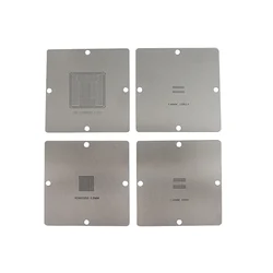 Pochoir Bga PS4 90x90mm pour CPU, GPU et RAM, 4 pièces 