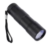 UV GEL Curing Light Black Professional Light 12 LED Ultraviolet Flashlight 395nm Torch For UV Resin Craft Battery ► Photo 2/6
