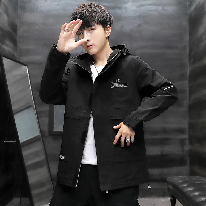 

Spring And Autumn MEN'S Coat 2019 New Style Loose-Fit Trend Baseball Uniform Men Pilots Casual Jacket