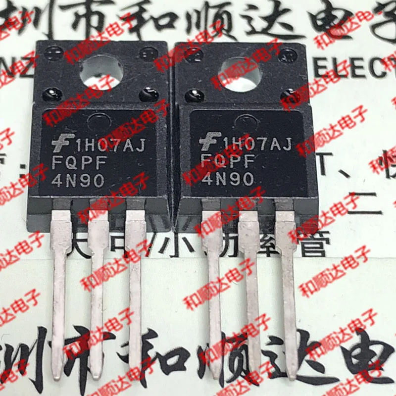 10 шт./лот FQPF4N90 спот TO-220F 900V 2.5A