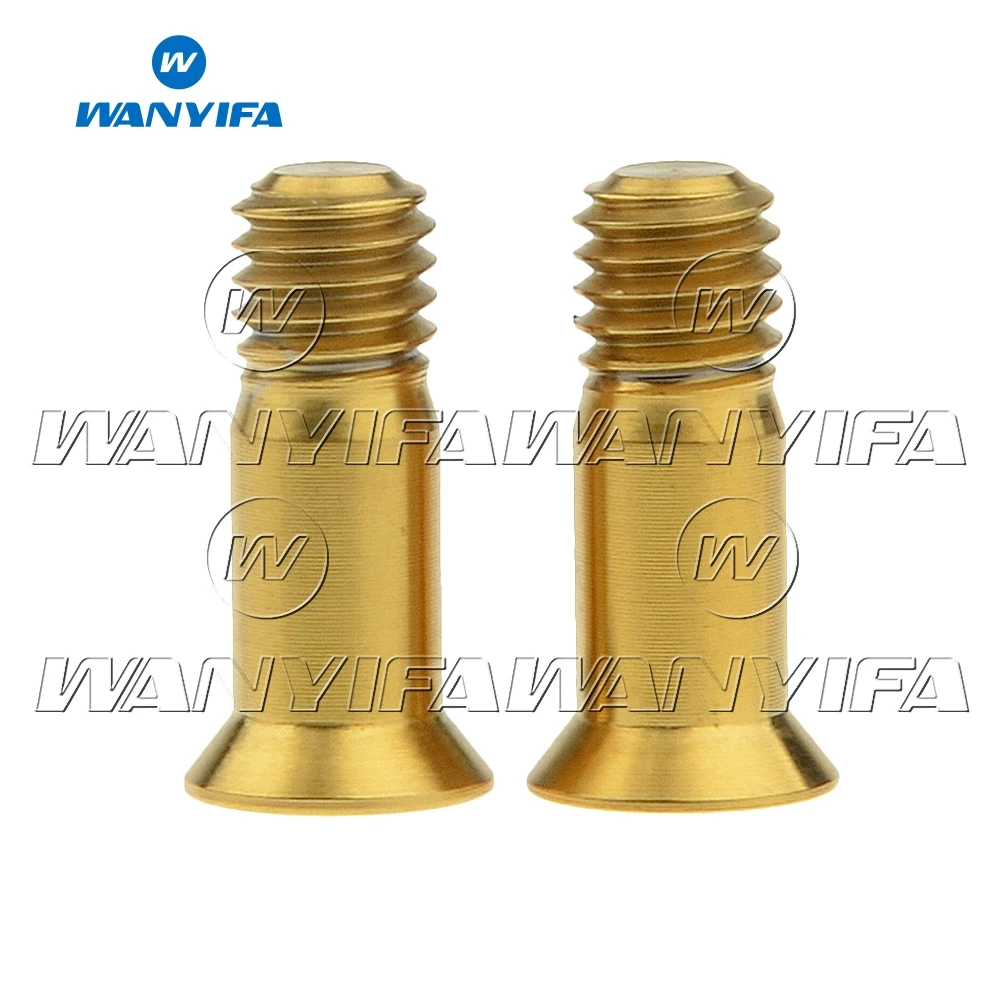 Титановый "Wanyifa" болт 2 предмета M5x14.5mm направляющий болт для велосипедов