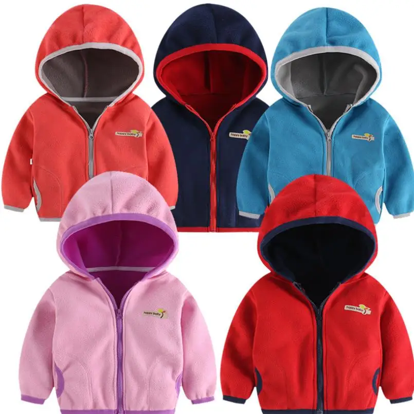 Children Hooded Coat Girls Winter Coats Long Sleeve Girl's Warm Jacket Outerwear Cartoon Toddler Boy Jacket1-10Y | Детская одежда и