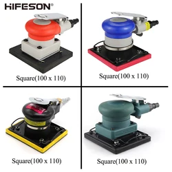 Hifeton – machine à poncer et polir, outil pneumatique durable, 100x110mm, spécifications carrées 