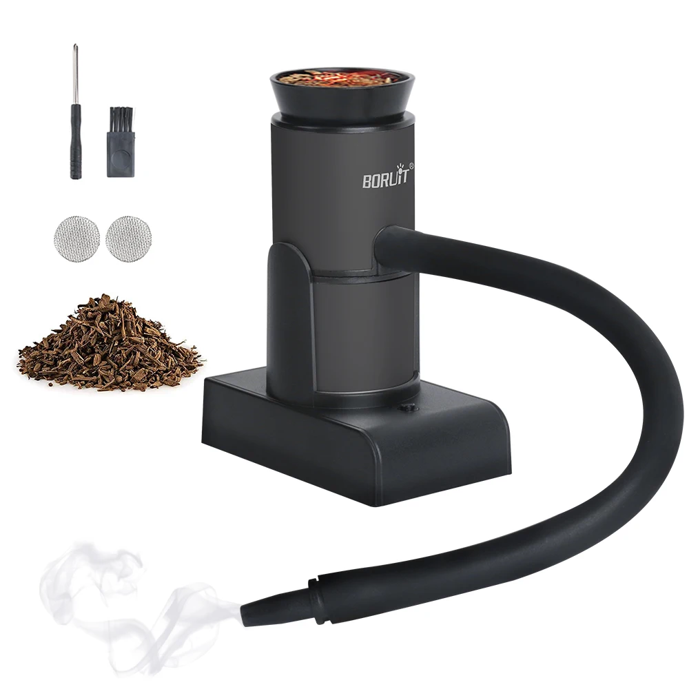 BORUiT Smoke Infuser Cooking Utensils Portable Molecular Cooking Smoke Gun Food Cooler Kitchen Accessories Outdoor Barbecue kitchen utensils,smoke infuser