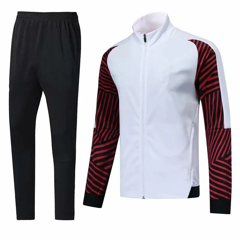 

2018 Autumn And Winter Long Sleeve Football Jersey Uniform Set Men's Customizable Printed Number Basketball Football Games Coat