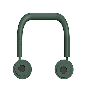 

Hot Hanging Neck Mini Fan Portable Mute Fan USB Charging Bladeless Fan