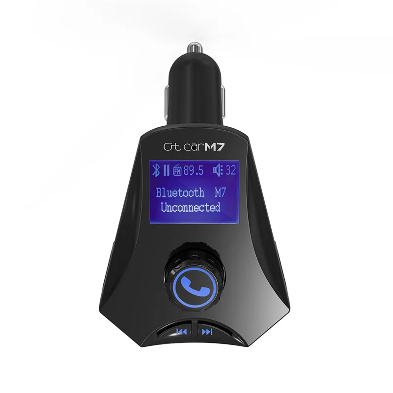 Новый автомобильный беспроводной Bluetooth передатчик гарнитура для смартфона