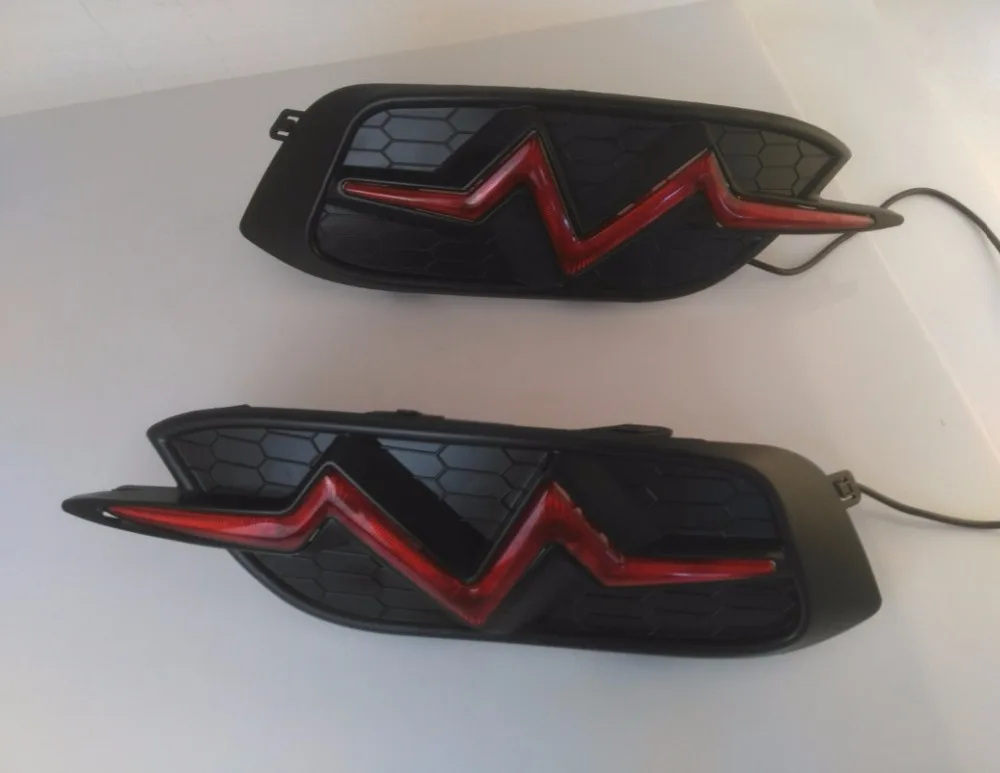 Qirun светодиодный задний бампер, задний противотуманный фонарь для Honda civic