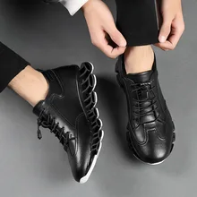 Прогулочная обувь из натуральной кожи; мужские кроссовки; Качественная уличная спортивная обувь; мужские слипоны с амортизацией; повседневные кроссовки; мужские