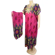 

Summer Middle East Africa Islam Abaya Ethnic Dress Hawaiian Beach Style Slim Short Sleeve Muslim Printing Embroidered Clothing