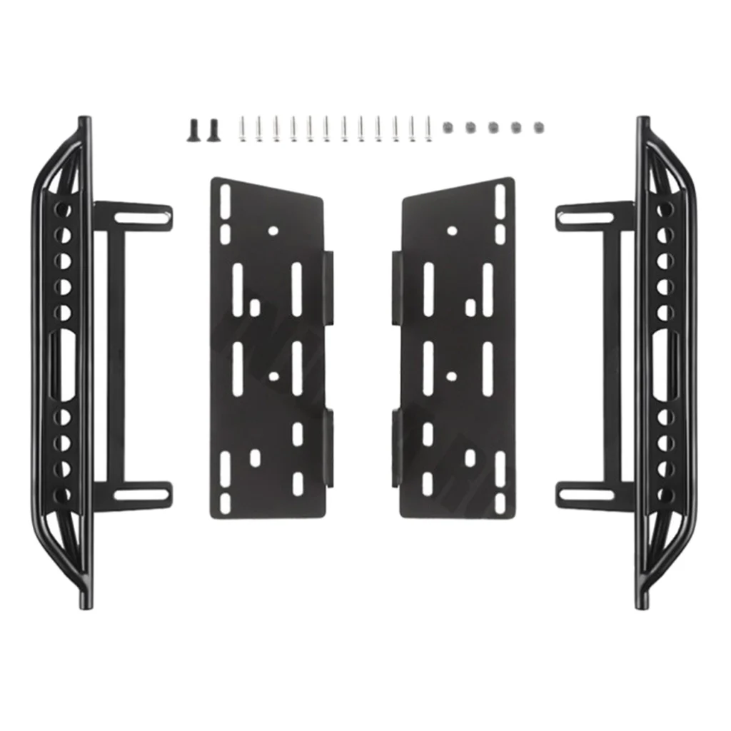 RC Car Metal Foot Pedal Plate Side Steps for Axial SCX10 II 90046 1/10 RC