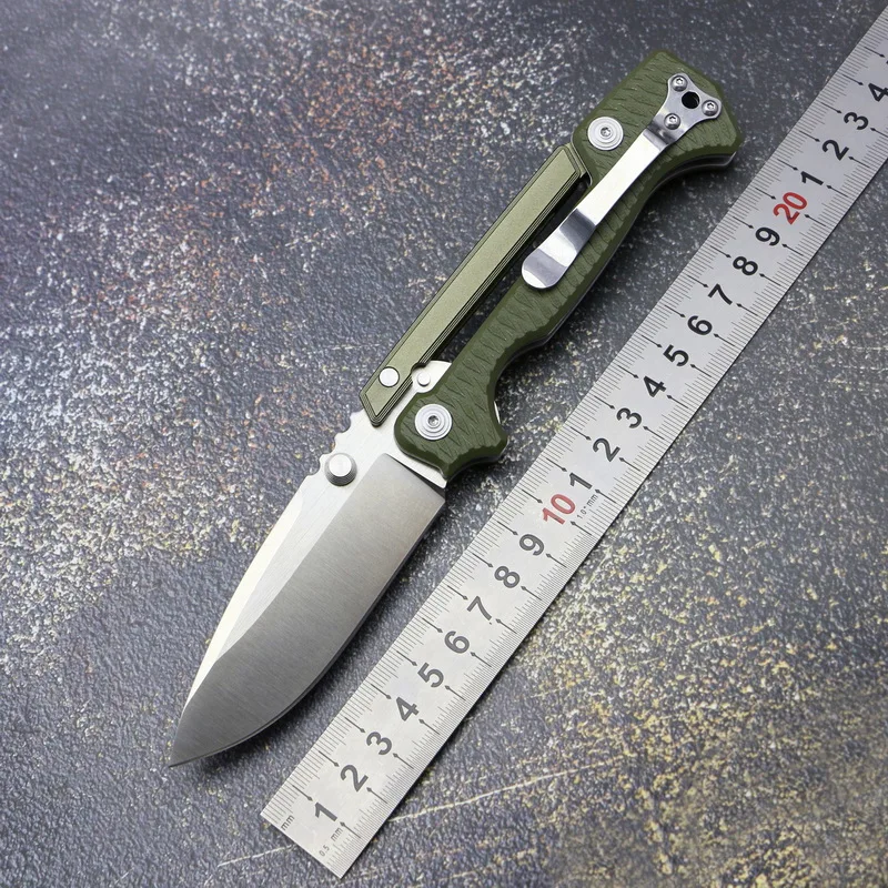 Складной нож AD15 под заказ карманный клинок из стали с лезвием D2 и ручкой G10 для