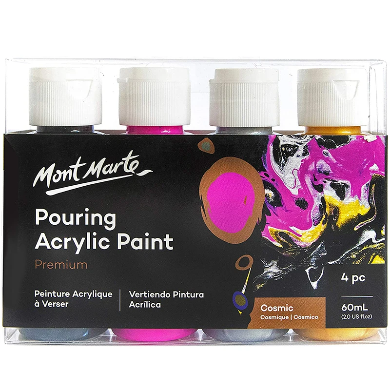 1000ml Acrylic Paint Set Fluid Marbling Paint Silicone Oil Acrylic Pouring  Medium Fabric Drawing For Artist DIY Art Supplies - AliExpress