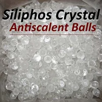 Polyphosphate Crystals (SILIPHOS) Refill Pack for Water Filter Treatment De-Scaler Removes Hardness, Limescale Antiscalent Ball 1