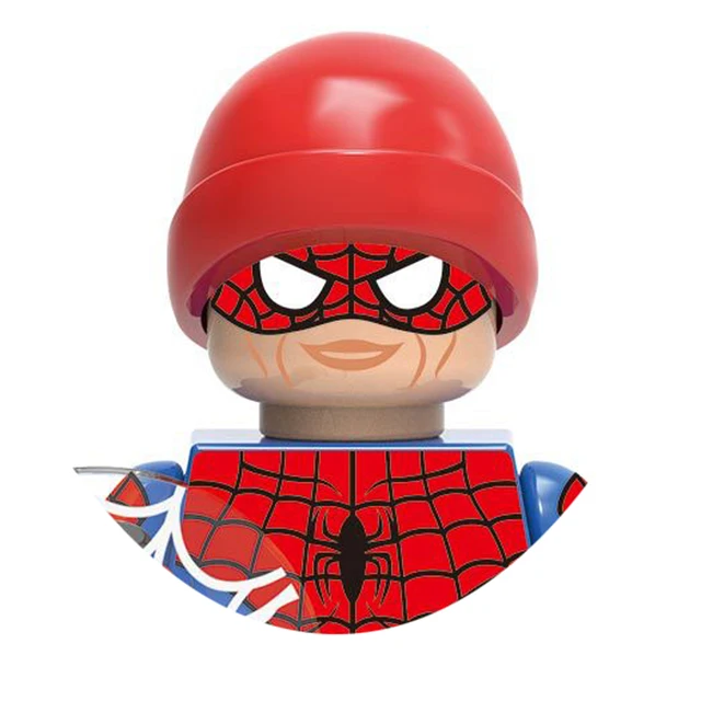 Brand DISNEY Spiderman Spider-Gwen Building Block Doctor Octopus Mysterio Miles Morales Lizard Electro Action Figure Kid Toys G-X1452