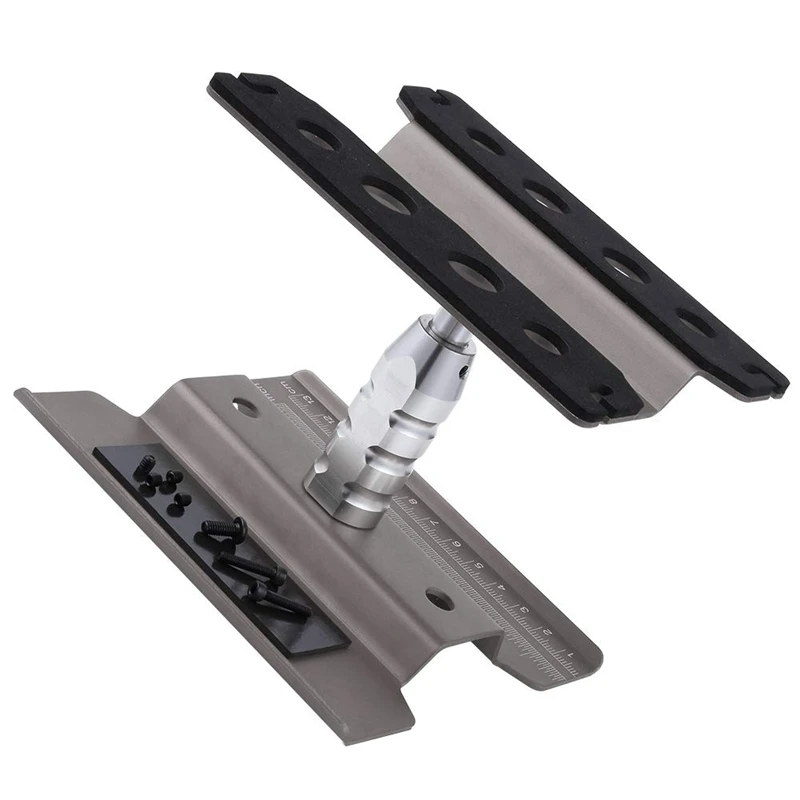 

Metal Aluminum Rc Car Workstation Work Stand Repair 360 Degree Rotation For 1/8 1/10 Scale Model Titanium
