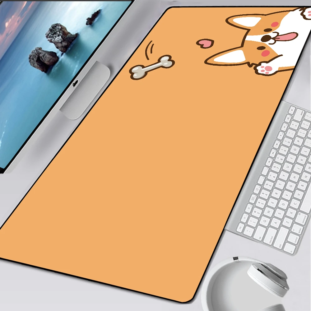 Laster wasmiddel Schouderophalend Eenvoudige Cartoon Xxl Mousepad Muismat Kawaii Wasbare Rubber Gaming Grote  Vergrendeling Rand Speed Mousepad Kantoor Computer Bureau Mat|Muismat| -  AliExpress