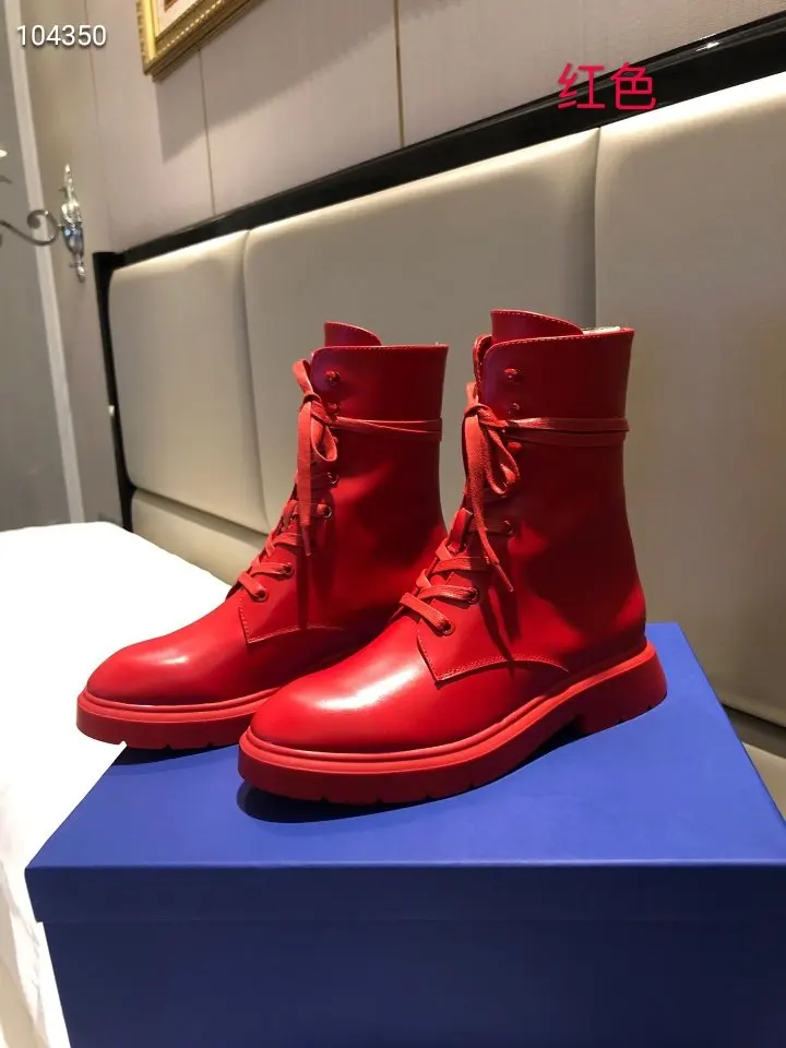 

Winter Women Boots Black Sheep Suede cowhide Toe Low Block Heel Platform TPU sole Lady Cross-tied Zipper Martin Boots 35-41