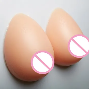 

Full Silicone Breast Forms Crossdresser Transgender A To FF Cup Realistic Boobs Strapless Bra Pink Bra