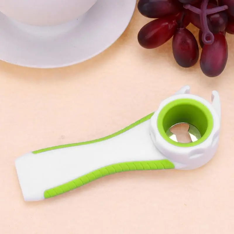 2pcs Anti-Skid Bottle Can Opener Multi-functional 4/5in1 Stainless Steel Plastic Kitchen Bar Household Gadget Accessories