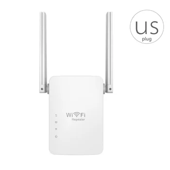 

Wifi Repeater 2 Antennas Wireless Wifi Range Extender Booster 300Mbps Router Wall Wifi Signal Booster