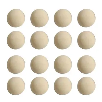 

Unfinished Half Wooden Balls Mini Hemisphere Half Craft Balls for DIY Projects Kids Arts and Craft Supplies(Light Yellow)