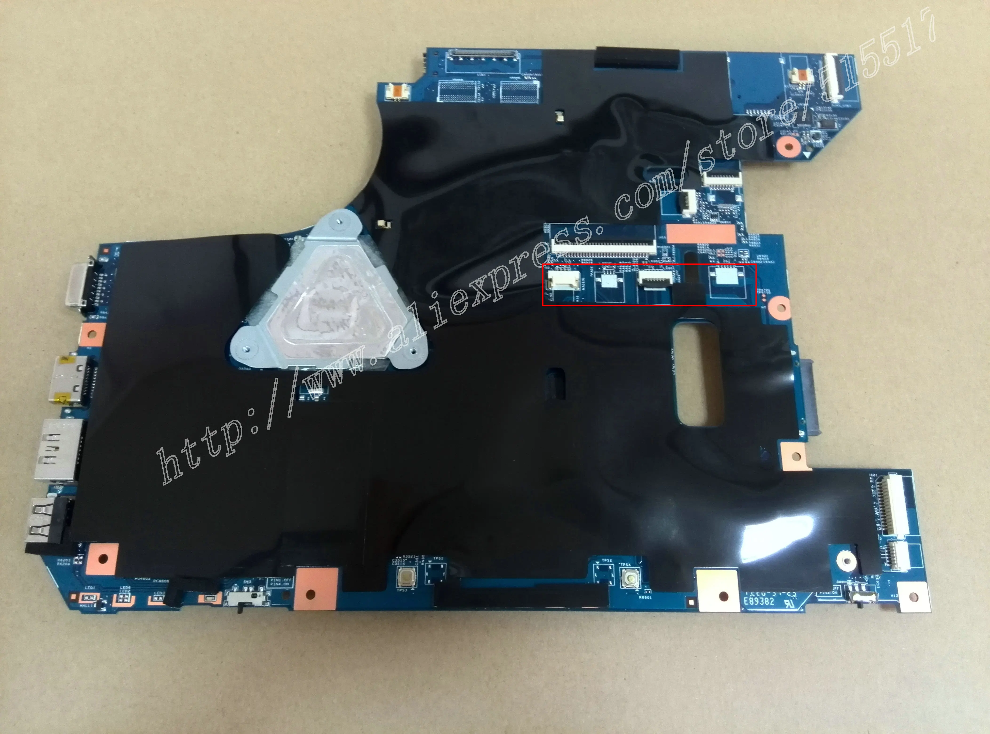 48.4PA01.021 для lenovo Z570 ноутбук ПК материнская плата с NVIDIA GPU 1 Гб
