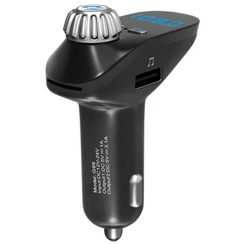 

Car Hands-free Bluetooth Wireless LCD FM Transmitter Dual USB Fast Charger Brand New And High Quality