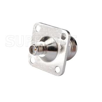 

Superbat 5 pcs SMA-N adapter SMA Female Jack to N Jack Panel Mount straight RF Coax Connector
